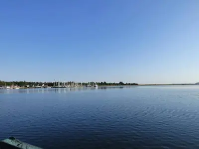 a view of a large body of water at 8 person holiday home in Højslev-By Traum in Højslev