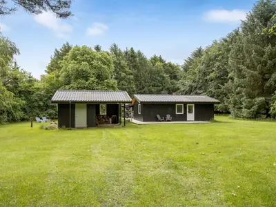 a small house in the middle of a field at Holiday Home Gudrid - 250m to the fjord by Interhome in Højslev