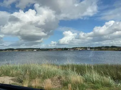 a view of a large body of water at 4 star holiday home in Skals-By Traum in Skals