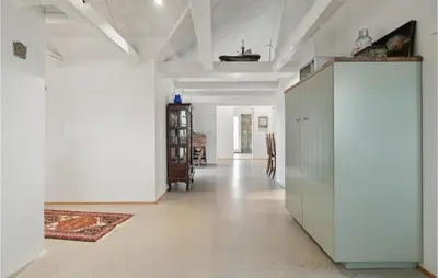 an open hallway with white walls and a white floor at 3 Bedroom Stunning Home In Lemvig in Lemvig