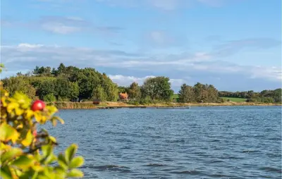 a view of a large body of water at Beautiful Home In Hurup Thy With Wifi in Doverodde