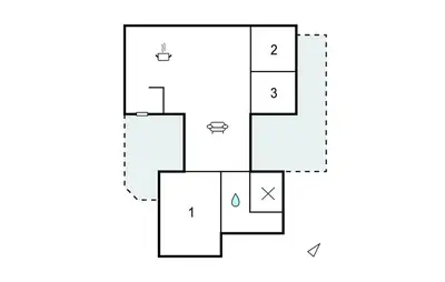 a block diagram of a block buffer at 3 Bedroom Cozy Home In Thisted in Thisted