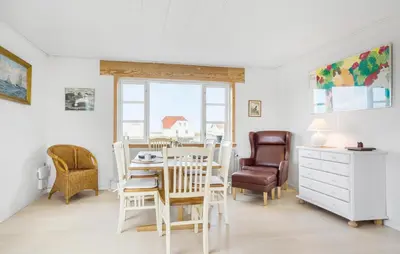 a dining room with a table and chairs at 3 Bedroom Pet Friendly Home In Frøstrup in Frøstrup