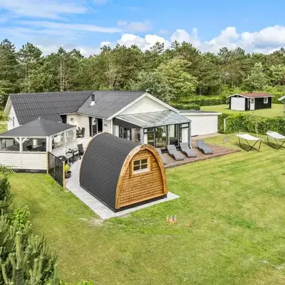 Awesome Home In Vemb With Kitchen