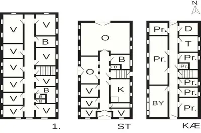 two diagrams showing theolithicolithicolithicolithicolithicolithicolithicolithicolithicolithicolithic buildings at Rustic Retreat in Gettrup - By Traum Ferienwohnungen in Sindrup