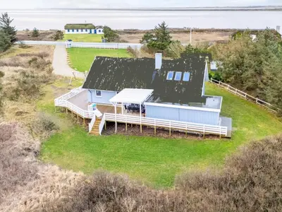 an aerial view of a house on the beach at Seaside Escape with Views - By Traum Ferienwohnungen in Vestervig