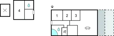 a diagram of the periodic table of elements at Beautiful Home In Vestervig With Sauna in Vestervig