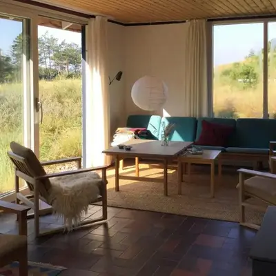 Summer House In The Dunes Near The West Sea