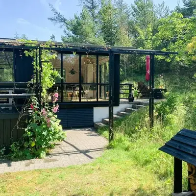 Forest Cabin With Panoramic View Near Blokhus