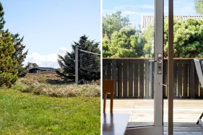 a view of a yard from the outside of a house at 528-Thisted-Tunvej-28 in Thisted