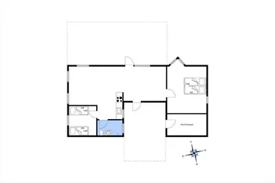 a floor plan of a house at 149-Snedsted-Lykkens-Hab-39 in Snedsted