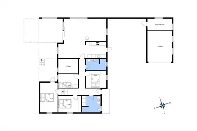 a floor plan of a house at 337-Thisted-Hummervej-11 in Thisted