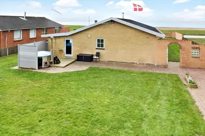a house with a large yard in front of it at 264-Vestervig-Krik-Strandvej-20 in Vestervig