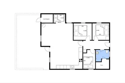 a floor plan of a house at 466-Thisted-Muslingevej-6 in Thisted
