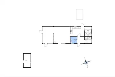 a floor plan of a small house at 1003-Thisted-Ajs-Molls-Vej-2 in Torsted