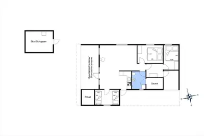 a house for a familyfirst floor plan at 191-Thisted-Bredkaervej-61 in Thisted