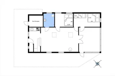 a floor plan of a house at 788-Thisted-Blamunkevej-46 in Thisted