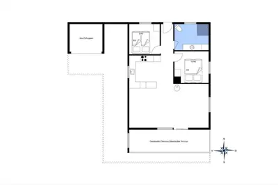 a floor plan of a house at 400-Thisted-Nordsovej-186 in Thisted