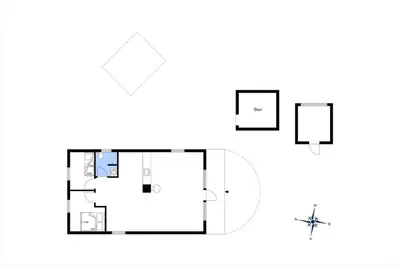 a floor plan of a house at 510-Thisted-Egebaksandevej-10 in Thisted