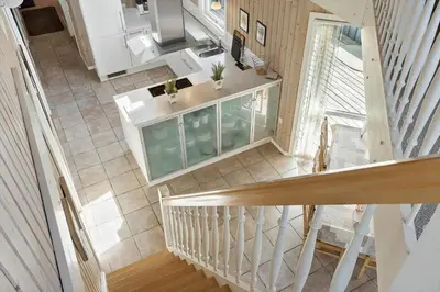 an overhead view of a kitchen in a house at 658-Thisted-Laksevej-8 in Thisted