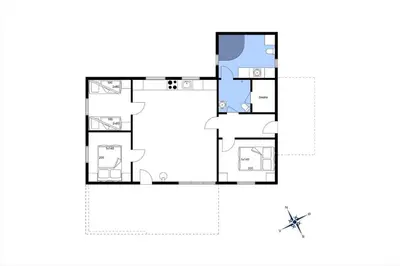 a floor plan of a house at 867-Thisted-Nordsovej-66 in Thisted