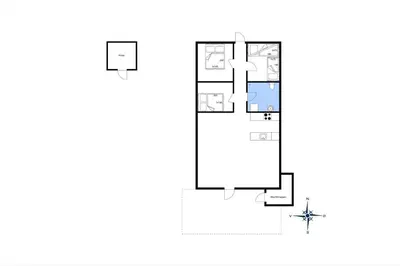 a floor plan of a house at 829-Thisted-Nordsovej-188 in Thisted