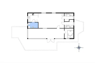 a floor plan of a house at 727-Thisted-Blamunkevej-11 in Thisted