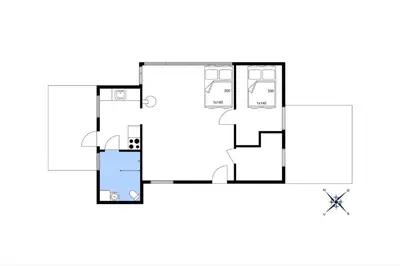 a floor plan of a house at 1315-Thisted-Sandtornvej-15 in Thisted