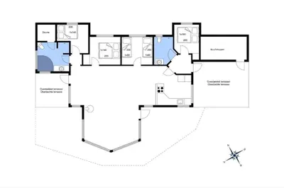 a floor plan of a house at 866-Thisted-Klemsvej-35 in Thisted