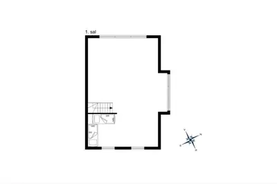 a floor plan of a house with a spider at 1051-Thisted-Skjaerbakken-57 in Torsted