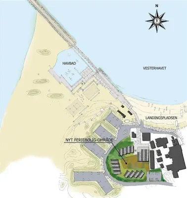 a site plan of the proposed improvements to the marina at 556-Thisted-Havstokken-24-A in Thisted