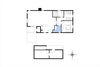 a floor plan of a house at 344-Thisted-Flyndervej-20 in Thisted