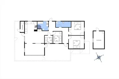 a floor plan of a house at 1341-Thisted-Mose-Bolle-Vej-5 in Thisted