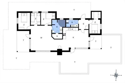a floor plan of a house at LK2095-Lokken-Mievej-28 in Løkken
