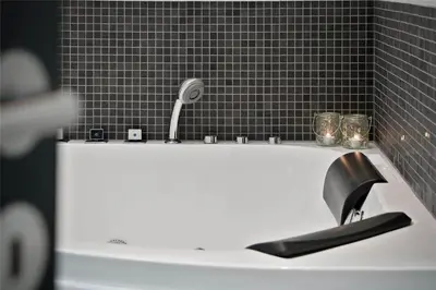 a white sink with a hair dryer on top of it at BL1611-Saltum-Trehoje-3 in Saltum
