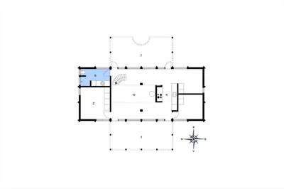 a floor plan of a house at BL1420-Blokhus-Ronliensvej-21 in Blokhus