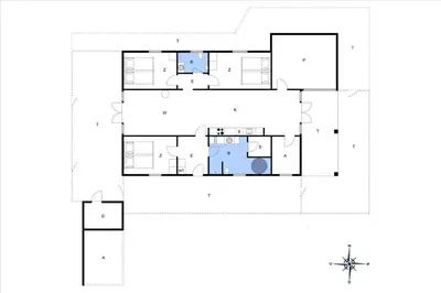 a house for a familyfirst floor plan at BL540-Saltum-Trehoje-9 in Saltum
