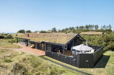 an image of a house with a grass roof at BL1386-Saltum-Kordalslien-7 in Saltum