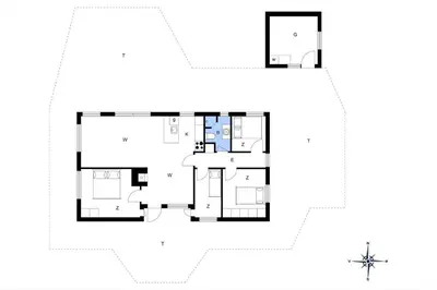 a house with a viewfourth floor plan at BL332-Saltum-Svendborgvej-18 in Saltum