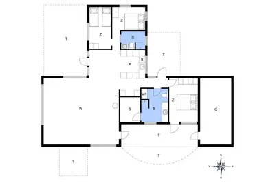 a house with a viewfourth floor plan at BL216-Saltum-Svendborgvej-25 in Saltum