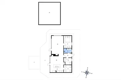 a floor plan of a house at BL1767-Saltum-Saltum-Strandvej-209 in Saltum