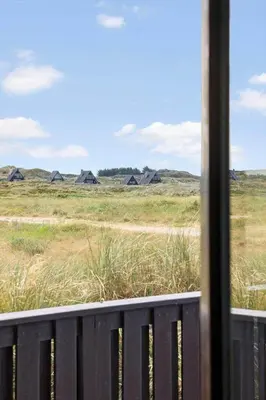 a view of a field from a window at BL1591-Pandrup-Ferborgvej-54 in Pandrup