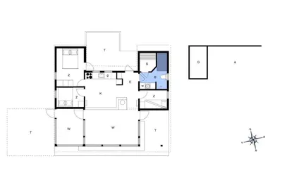 a house with a viewfourth floor plan at BL164-Saltum-Lyngsletten-7 in Saltum