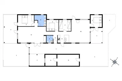 a house for a familyfirst floor plan at BL1173-20-Pandrup-Hunetorp-Klitvej-119 in Pandrup
