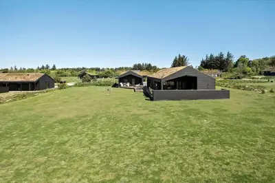 a large yard with a house on top of it at BL1288-Saltum-Tolhoj-48 in Saltum