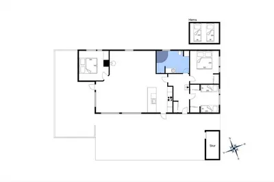 a house with a viewfourth floor plan at 237-Harboore-Neerlandiavej-17 in Harboør