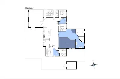 a floor plan of a house at 305-Harboore-Arcticvej-6 in Harboør