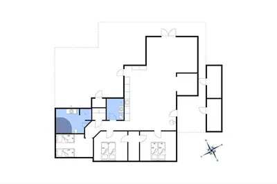 a house with a viewfirst floor plan at 187-Harboore-Neerlandiavej-1 in Harboør