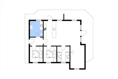 a floor plan of a house at 102-Harboore-Vejlby-Klit-21 in Harboør
