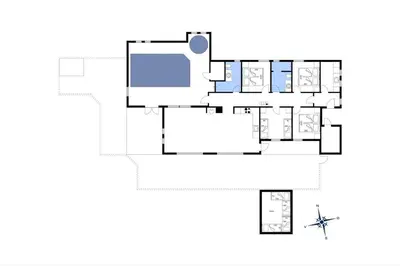 a floor plan of a house at 803-Harboore-Merchantvej-9-A in Harboør